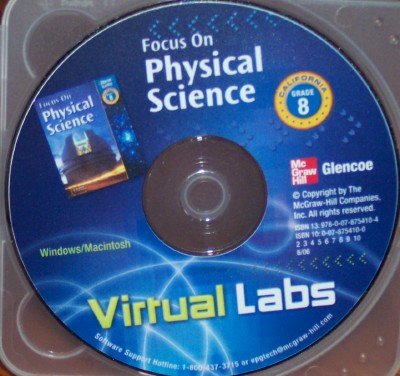 9780078754104: California Focus on Physical Science Grade 8 Virtual Labs