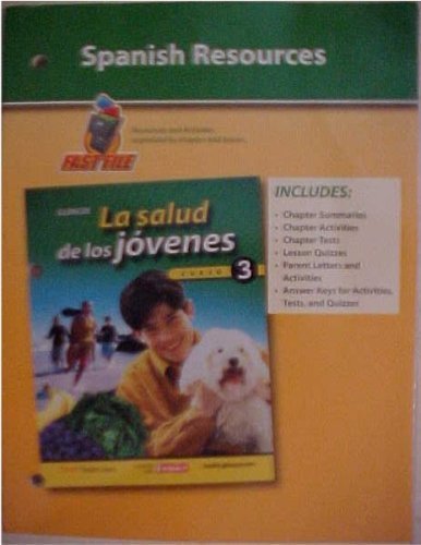 Stock image for Spanish Resources Glencoe Teen Health La Salud de los Jovenes Course 3 for sale by Allied Book Company Inc.