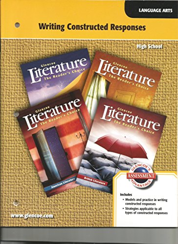 Imagen de archivo de Glencoe Literature The Reader's Choice: Writing Constructed Response [Paperback a la venta por Nationwide_Text