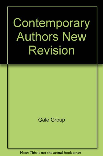 Imagen de archivo de Contemporary Authors New Revision a la venta por Nationwide_Text