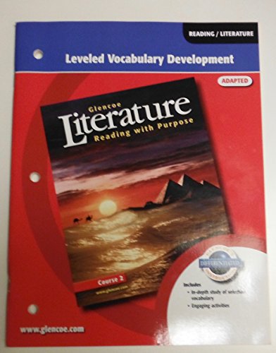 Stock image for Glencoe Literature Reading with Purpose Course 2 Leveled Vocabulary Development Reading/Literature for sale by Nationwide_Text