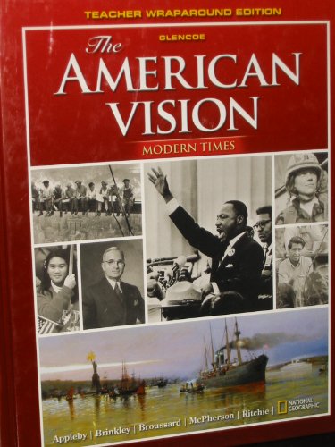 Beispielbild fr The American Vision Modern Times Teacher Edition zum Verkauf von HPB-Red