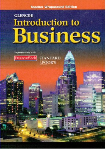 Stock image for Glencoe Introduction to Business, Teachers Wraparound Edition for sale by ThriftBooks-Dallas