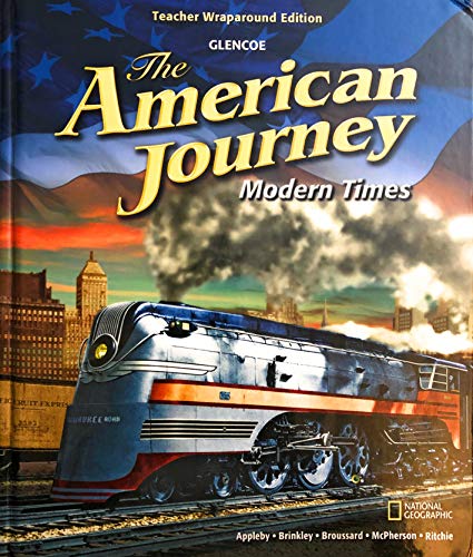 Beispielbild fr The American Journey: Modern Times, Teacher Wraparound Edition zum Verkauf von HPB-Red
