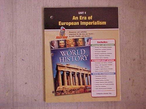 Stock image for Unit 4 an Era of European Imperialism (Fast File, Glencoe World History) for sale by Allied Book Company Inc.