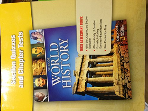 9780078782282: Section Quizzes and Tests (Glencoe World History) by Spielvogel (2008-01-01)