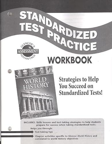 Stock image for Glencoe World History, Standardized Test Practice Workbook, Student Edition (WORLD HISTORY (HS)) for sale by Iridium_Books