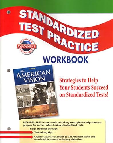 Stock image for The American Vision, Standardized Test Practice, Student Edition (UNITED STATES HISTORY (HS)) for sale by Iridium_Books