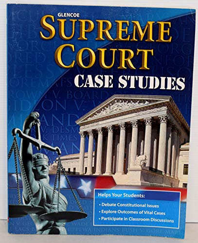 Stock image for Supreme Court Case Studies (The American Vision) for sale by Better World Books