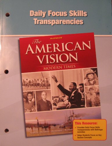 Stock image for Daily Focus Skills Transparencies (American Vision Modern Times) for sale by Nationwide_Text