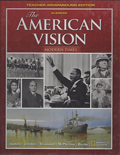 Stock image for The American Vision, Modern Times, Teacher Wraparound Edition for sale by books4u31