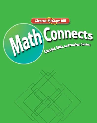 Stock image for Math Connects: Concepts, Skills, and Problems Solving, Course 3, Math Skills Maintenance Workbook (MATH APPLIC & CONN CRSE) for sale by Iridium_Books