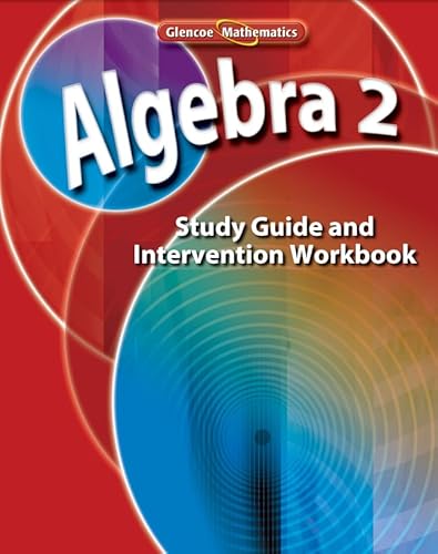 9780078790553: Algebra 2 Study Guide and Intervention Workbook