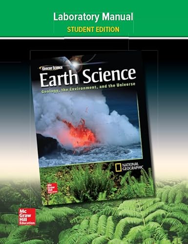 Stock image for Glencoe Earth Science: Geology, the Environment, and the Universe, Laboratory Manual, Student Edition (HS EARTH SCI GEO, ENV, UNIV) for sale by SecondSale