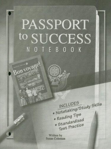 9780078797958: Passport to Success Notebook