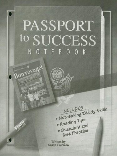 Stock image for Bon voyage! Level 1, Passport to Success (GLENCOE FRENCH) for sale by Iridium_Books