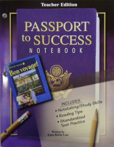 9780078798009: Passport to Success Notebook, Teacher Edition (Gle