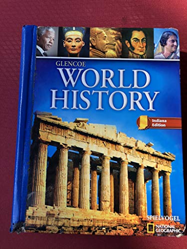 Stock image for Glencoe World History Indiana Student Edition. (Hardcover) for sale by Allied Book Company Inc.