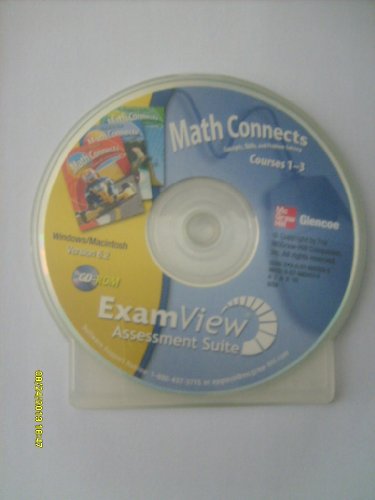 9780078805530: Math Connects Courses 1-3 (Exam View Assessment Suite)