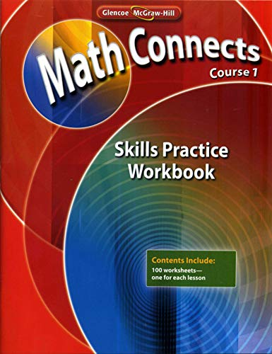 9780078810312: Math Connects, Course 1: Skills Practice Workbook