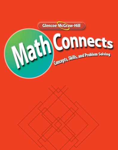 9780078810350: Math Connects, Concepts, Skills, and Problems Solving, Course 1, Spanish Skills Practice Workbook