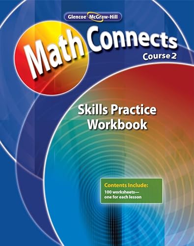 9780078810534: Math Connects, Course 2: Skills Practice Workbook