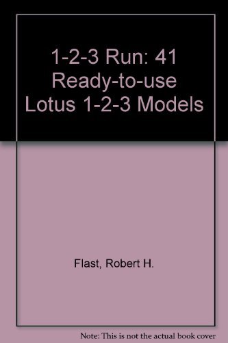 9780078811425: 1-2-3 Run: 41 Ready-to-use Lotus 1-2-3 Models