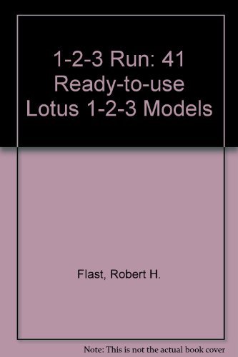 9780078811425: 1-2-3 Run: 41 Ready-To-Use Lotus 1-2-3 Models