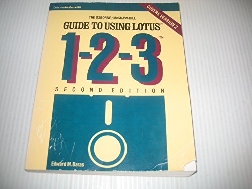 Stock image for The Osborne McGraw-Hill guide to using Lotus 1-2-3: Covers version 2 for sale by HPB-Red