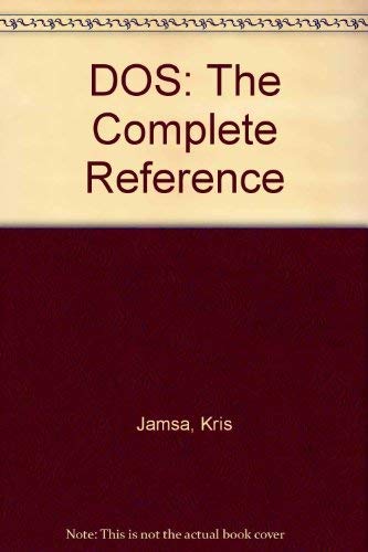 9780078813146: DOS: The Complete Reference