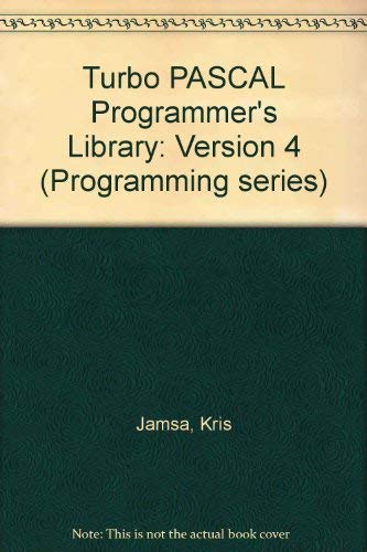 9780078813689: Turbo Pascal Programmer's Library