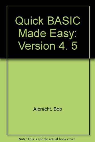 9780078814211: Quickbasic Made Easy