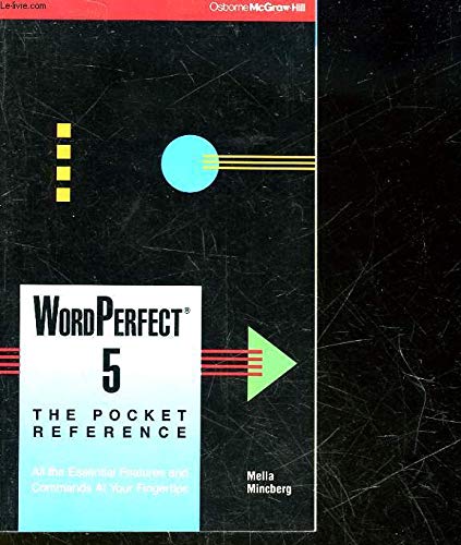 9780078815089: WordPerfect 5: The Pocket Reference