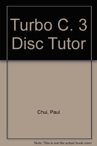 Beispielbild fr Turbo C ++ DiskTutor zum Verkauf von Phatpocket Limited