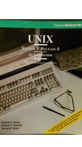 Stock image for UNIX System V Release 4 : An Introduction for sale by Better World Books