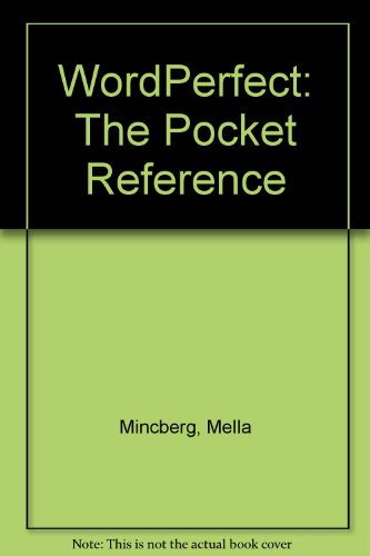 Beispielbild fr Wordperfect 5.1: The Pocket Reference zum Verkauf von Wonder Book