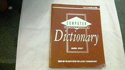 Beispielbild fr Computer Professional's Dictionary zum Verkauf von medimops