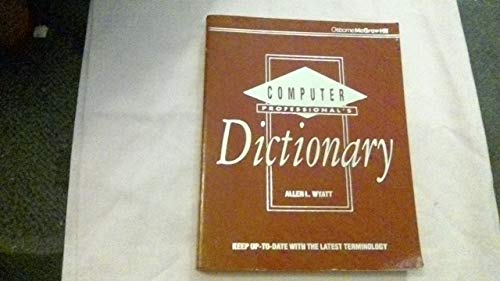 9780078817052: Computer Professional's Dictionary