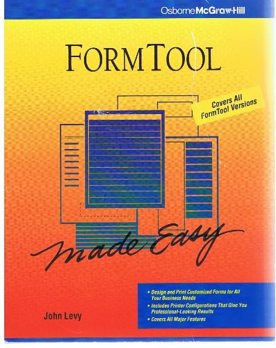 Formtool Made Easy (9780078817403) by Levy, John