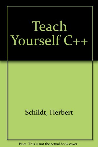 9780078817601: Teach Yourself C++
