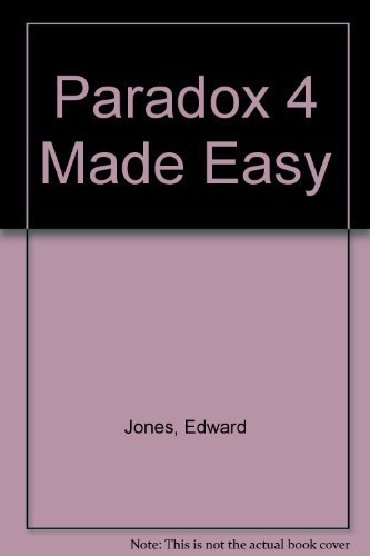 Stock image for Paradox 4 Made Easy for sale by Goodwill Books