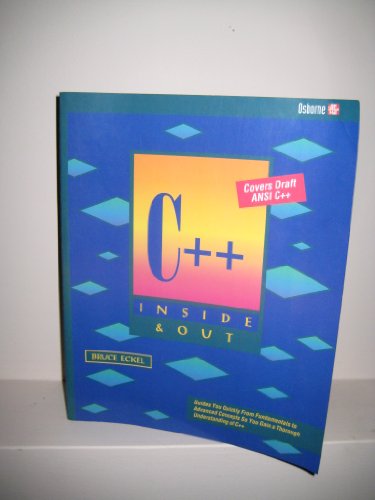 Stock image for C++ Inside & Out/Covers Draft ANSI C++ for sale by SecondSale