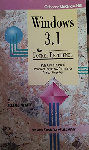 Beispielbild fr Windows 3.1: The Pocket Reference zum Verkauf von Wonder Book