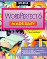 Imagen de archivo de WordPerfect 6 Made Easy a la venta por BookHolders