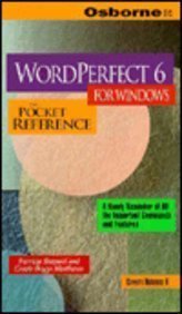 Beispielbild fr WordPerfect: The Pocket Reference zum Verkauf von WorldofBooks