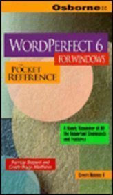 Imagen de archivo de WordPerfect: The Pocket Reference a la venta por WorldofBooks