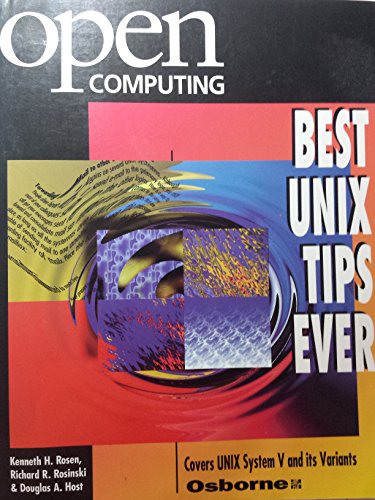 Imagen de archivo de Open Computing's Best Unix Tips Ever a la venta por Wonder Book