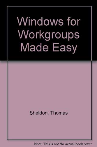 9780078819414: Windows for Workgroups Made Easy