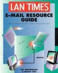 Stock image for Lan Times E-Mail Resource Guide for sale by HPB-Red