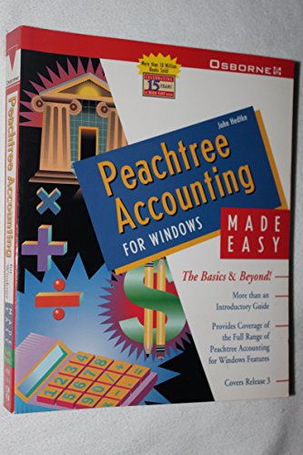 Beispielbild fr Peachtree Accounting for Windows Made Easy zum Verkauf von Mispah books